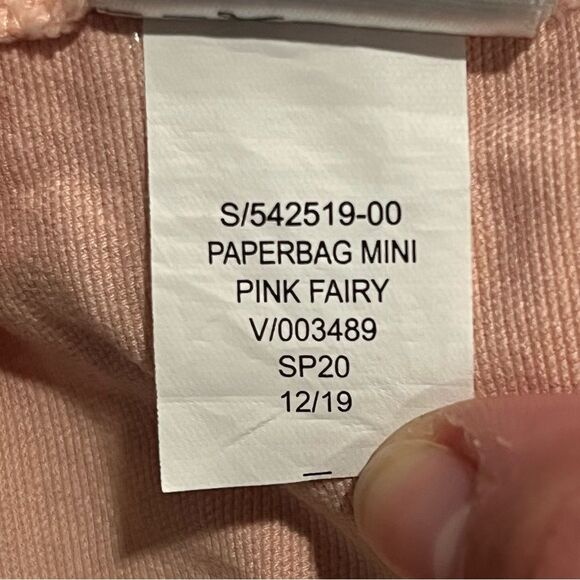 Gap Paperbag Waist Pencil Skirt in Pink Fairy Size 2 - Picture 9 of 9